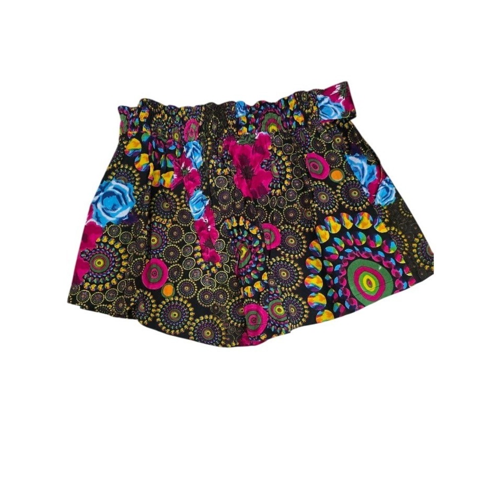 Jungle Billie Shorts Womens S Multi Festival Floral‎ Mandala Boho Summer NWT